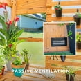 thumbnail image 7 of Backyard Discovery 12' x 7' Slant Roof Cedar Greenhouse - DIY, 7 of 14