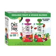 thumbnail image 1 of Once Upon A Farm Organic Fruit & Veggie Blend Variety Pack, 3.2 oz., 8ct., 1 of 14