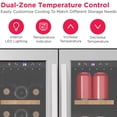 thumbnail image 8 of Frigidaire Gallery 24” Under Counter Beverage Fridge with Dual Zone Storage, 8 of 9