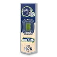 thumbnail image 1 of YouTheFan NFL 6" x 19" 3D Stadium View Banner, 1 of 6