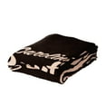 thumbnail image 4 of Logo Brands Carolina Panthers Luxe Dreams Throw, 60" x 80", 4 of 6