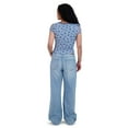 thumbnail image 3 of Aeropostale Women's Mesh V-Neck Crop Top, 3 of 11