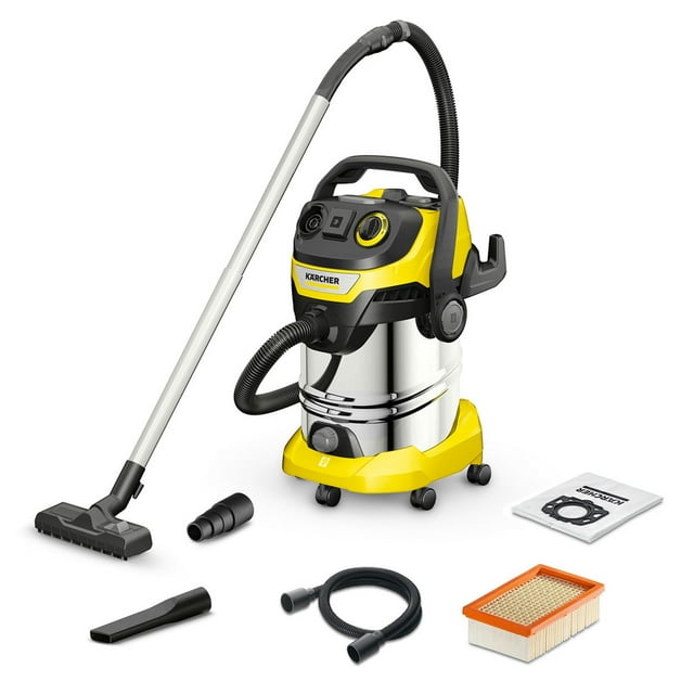 Karcher WD 6 P S Multi-Purpose 8 Gallon Wet-Dry Shop Vacuum Cleaner