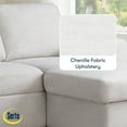 thumbnail image 2 of Serta Kendal Fabric Convertible Sofa, 2 of 20