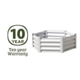 thumbnail image 8 of The Organic Garden Co Hakea 3.28' x 3.28' x 1' Metal Hex Garden Bed, 8 of 9