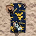 thumbnail image 2 of Logo Brands West Virginia Mountaineers 38"x72" Beach Towel, 2 of 6