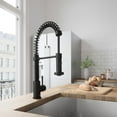 thumbnail image 15 of Vigo Edison Pull-Down Spray Kitchen Faucet (Matte Black), 15 of 16