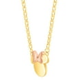 thumbnail image 3 of Disney Mickey or Minnie Mouse Chain Pendant Necklace in 14K Gold, 3 of 6