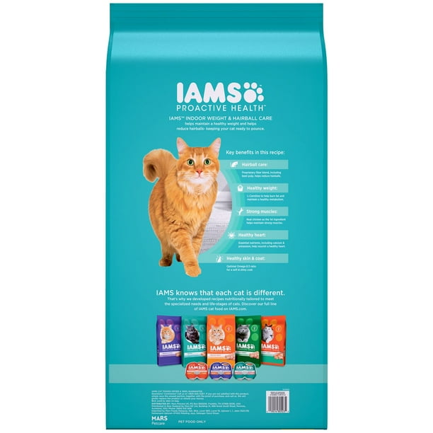 IAMS ProActive Health Adult Indoor Chicken and Turkey, Weight and