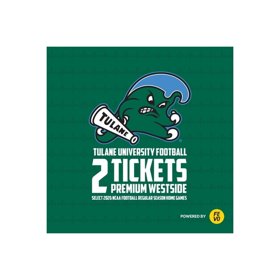 E FEVO Tulane University Football 2026 69.98 Email Delivery Voucher