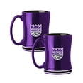 thumbnail image 1 of Logo Brands Sacramento Kings 14oz Relief Mug Set, 1 of 5