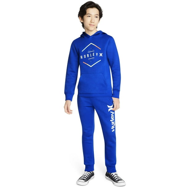 Hurley キッズ　ジャージ フルスーツ シーガルセット Hurley Boys' Fleece Hoodie and Jogger Set - Samsclub.com