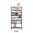 thumbnail image 16 of Seville Classics 3-Tier Resin Slat Shoe Rack, 26.5" W x 12.2" D x 19" H Assorted Colors, 16 of 22