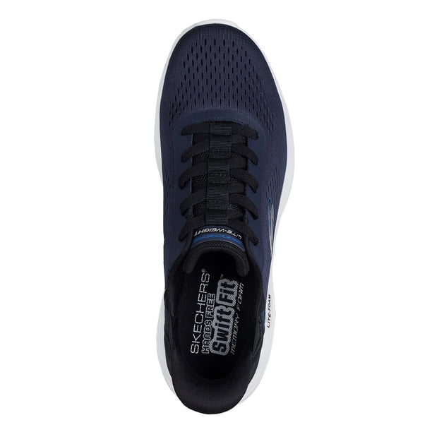 Skechers Swift Fit Hands Free Sneakers Men’s 13 Navy Memory Foam Shoes New Skechers Men main image 3