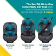 thumbnail image 2 of Safety 1st Everfit All-in-One Convertible Car Seat, Choose Color, 2 of 10