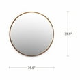 thumbnail image 7 of WallBeyond 36" Round Wall Mirror with Circle Frame, Assorted Colors, 7 of 7