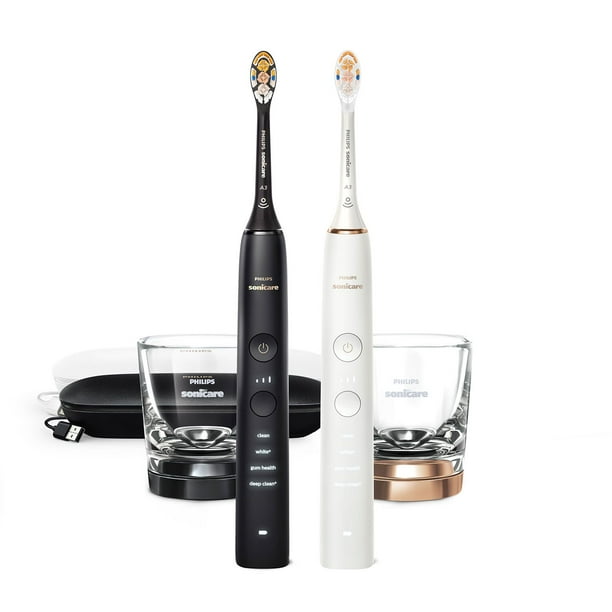 Philips Sonicare DiamondClean Power Toothbrush, Black and