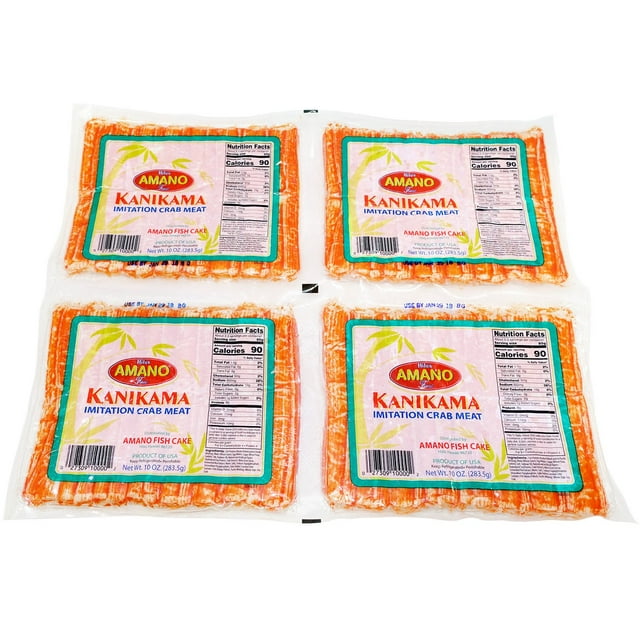 Amano Kanikama Fresh Imitation Crab Meat, 10 oz., 4 pk.