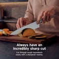 thumbnail image 5 of Ninja NeverDull 10-Piece German Stainless Steel Knife Set with Removable Sharpener, 5 of 12