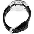 thumbnail image 3 of Seiko Essentials Quartz Chronograph Black Silicone Mens Watch, 43.9mm, 3 of 3