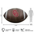 thumbnail image 4 of Logo Brands Oklahoma Sooners Pre-Lit 10'x6' Inflatable Football, 4 of 6