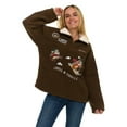 thumbnail image 4 of Women's Character Winter Sherpa Quarter-Zip Pullover, 4 of 13