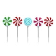 thumbnail image 3 of Member's Mark Pre-Lit Peppermint Stake Lights, Set of 5, 3 of 7