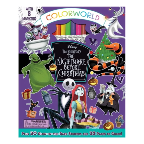 ColorWorld: Disney Tim Burton's Nightmare Before Christmas, Activity Set