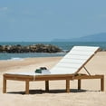 thumbnail image 2 of Amazonia Sandy Chaise Lounger with Teak Finish, 2 of 6