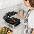 thumbnail image 5 of Ninja Foodi 5-in-1 Indoor Grill with 4-Quart Air Fryer with Roast, Bake, Dehydrate, and Cyclonic Grilling Technology, IG301A, 5 of 6