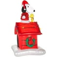 thumbnail image 2 of Peanuts 8' Pre-Lit Inflatable Snoopy On Doghouse, 2 of 5
