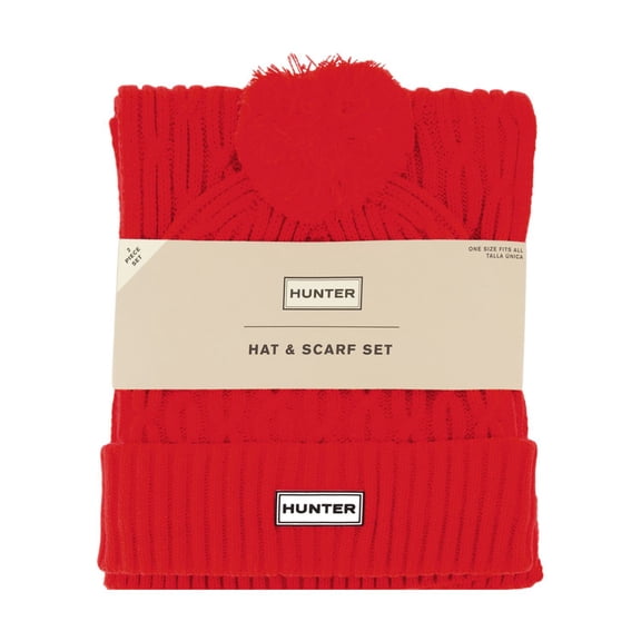Hunter Women's Hat and Scarf Set