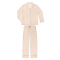 thumbnail image 5 of DreamMark Women's 2-Piece Notch Collar Pajama Set, 5 of 9