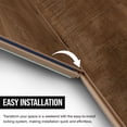 thumbnail image 9 of Select Surfaces Golden Walnut Waterproof AC5 Laminate Flooring 14 mm Thick 7.56 in. W x 47.60 in. L (14.99 sq. ft. / carton), 9 of 12