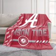thumbnail image 2 of Logo Brands Alabama Crimson Tide 60"x70" Super Plush Blanket, 2 of 7