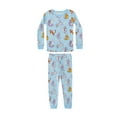 thumbnail image 3 of Member's Mark Toddler & Girls 4-Piece Organic Cotton Pajama Set, 3 of 9
