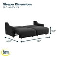 thumbnail image 4 of Serta Grant Queen Convertible Sofa, 4 of 9