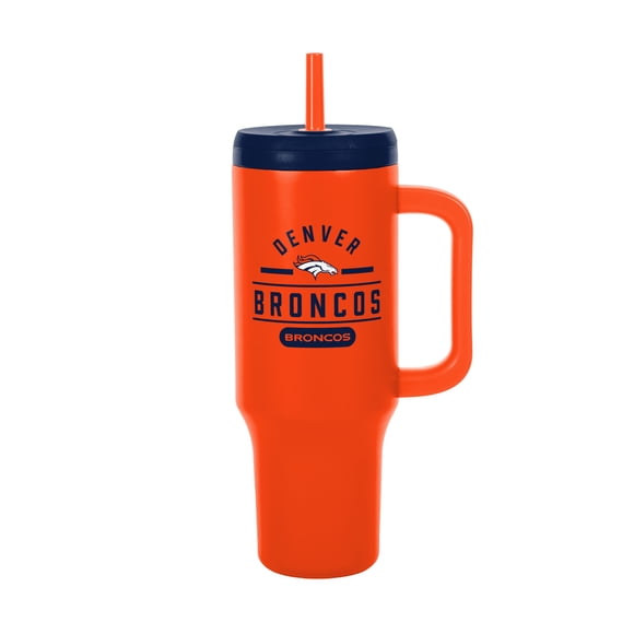 Logo Brands Denver Broncos Stainless Steel Leakproof Tumbler