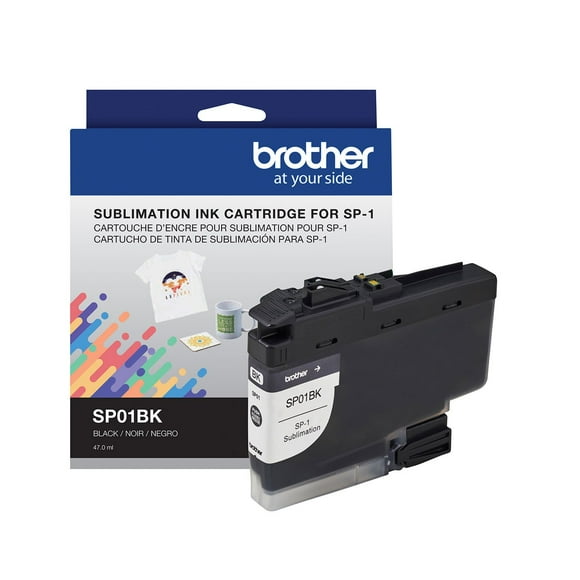Brother SP01BKS Sublimation Ink Cartridge, Black
