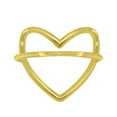 thumbnail image 2 of Heart Cutout Ring in 14K Gold, 2 of 4