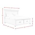 thumbnail image 20 of Society Den Brooks Poplar Wood Platform Storage Bedroom Set, Assorted Sizes and Sets, 20 of 22