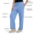 thumbnail image 5 of Champion Women's Fleece Wide Leg Pant, 5 of 7