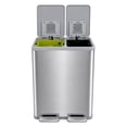 thumbnail image 1 of Simpli-Magic 16 Gallon Dual Trash Can, 1 of 5