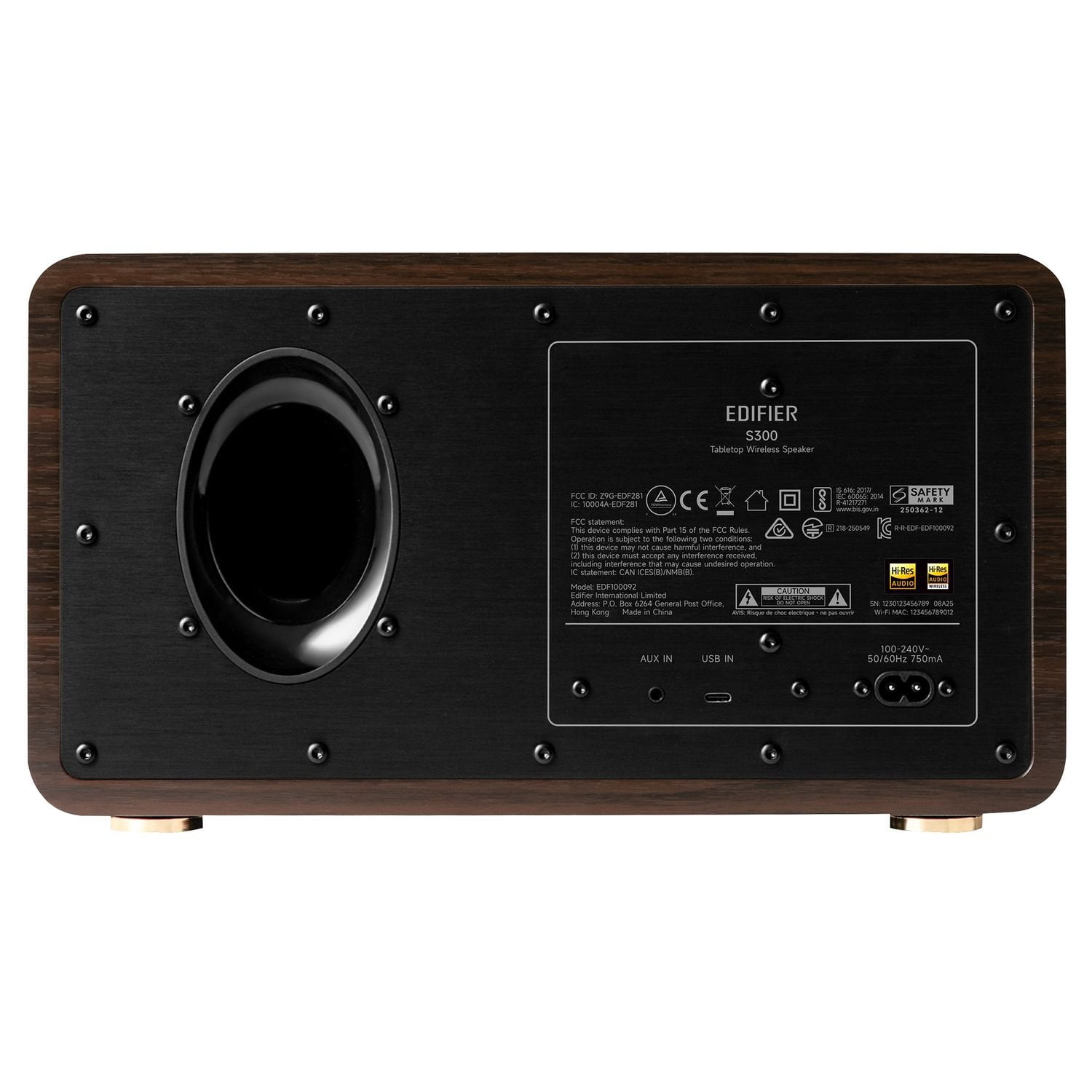 NEW! Edifier S300 Retro 80-Watt RMS Wireless Bluetooth Tabletop