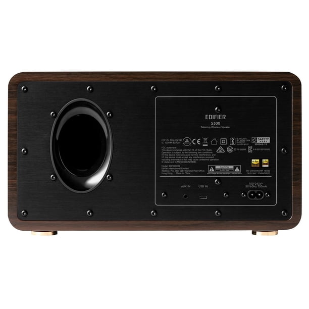 NEW! Edifier S300 Retro 80-Watt RMS Wireless Bluetooth Tabletop