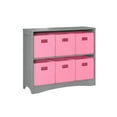 thumbnail image 1 of RiverRidge Horizontal Bookcase with 6 Bins, Assorted Shelf and Bin Colors, 1 of 6