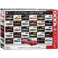 thumbnail image 1 of Corvette Evolution Puzzle, 1000 Piece, 1 of 3