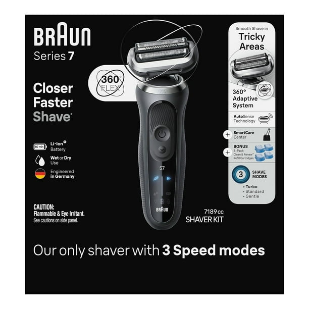 BRAUN series7 新品未使用品 Braun Series 7 7189cc Electric Razor Shaver Kit for Men