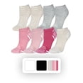 thumbnail image 8 of Reebok Women's 8-Pack Cushion Low-Cut Sock, 8 of 9