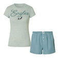 thumbnail image 1 of Philadelphia Eagles Women's 2-Piece Pajama Short Set, 1 of 7